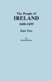 People of Ireland, 1600-1699 2007 9780806354217 Front Cover