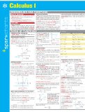 Calculus I Sparkcharts: 2014 9781411470217 Front Cover
