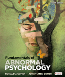 Fundamentals of Abnormal Psychology 10th 9781319247218 Front Cover