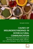 Causes of Misunderstandings in Intercultural Communication 2010 9783639239218 Front Cover