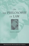On the Philosophy of Law 2006 9780495004219 Front Cover