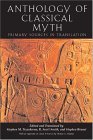 Anthology of Classical Myth Primary Sources in Translation  9780872207219 Front Cover