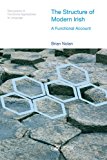 Structure of Modern Irish A Functional Account 2012 9781845534219 Front Cover