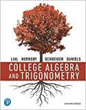 College Algebra and Trigonometry 7th 9780135923221 Front Cover