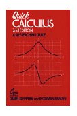 Quick Calculus A Self-Teaching Guide cover art