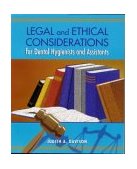 Legal and Ethical Considerations for Dental Hygienists and Assistants  cover art