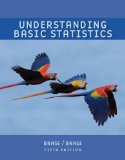 Understanding Basic Statistics 5th 2008 Brief Edition  9780547189222 Front Cover