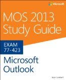 MOS 2013 Study Guide for Microsoft Outlook  cover art