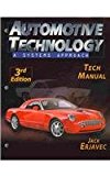 Automotive Technology A Systems Approach 3rd 2000 9781111321222 Front Cover