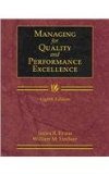 Managing for Quality and Performance Excellence (Book Only) 8th 2010 9780324783223 Front Cover