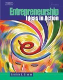 Entrepreneurship Ideas in Action 3rd 2005 Revised  9780538441223 Front Cover