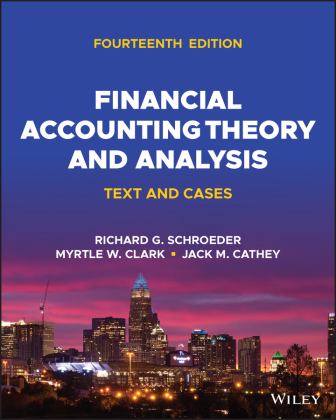 Financial Accounting Theory and Analysis Text and Cases 14th 2022 9781119881223 Front Cover