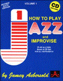 How to Play Jazz &amp; Improvise: All Instruments