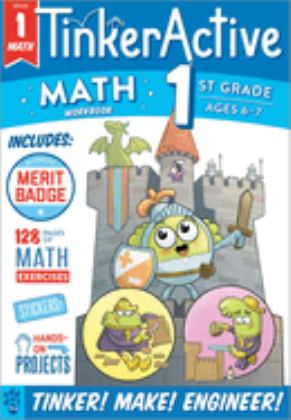 TinkerActive Workbooks: 1st Grade Math  9781250307224 Front Cover