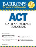 Barron's ACT Math and Science Workbook, 2nd Edition  cover art