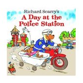 Richard Scarry's a Day at the Police Station  9780375828225 Front Cover