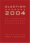 Election 2004 An American Government Supplement 2004 9780495001225 Front Cover