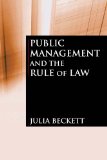 Public Management and the Rule of Law  cover art