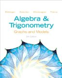 Algebra and Trigonometry Graphs and Models and Graphing Calculator Manual Package cover art
