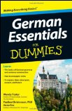 German Essentials for Dummies  9781118184226 Front Cover