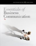 Essentials of Business Communication (with Student Premium Website Printed Access Card) 9th 2012 9781111821227 Front Cover