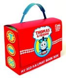 Thomas and Friends: My Red Railway Book Box (Thomas and Friends) Go, Train, GO!; Stop, Train, Stop!; a Crack in the Track!; and Blue Train, Green Train 2008 9780375843228 Front Cover