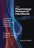 Psychology Research Handbook A Guide for Graduate Students and Research Assistants cover art