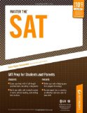 Master the SAT SAT Prep for Students and Parents 10th 2009 9780768928228 Front Cover