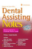 Dental Assisting Notes Dental Assistant's Chairside Pocket Guide  9780803638228 Front Cover