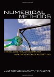 Numerical Methods Design, Analysis, and Computer Implementation of Algorithms