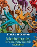 Mathematics for Elementary Teachers  cover art