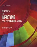 Ten Steps to Improving College Reading Skills:  cover art