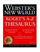 Webster's New World Roget's a-Z Thesaurus  9780028631233 Front Cover