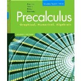 Precalculus Graphical, Numerical, Algebraic 7th 9780321374233 Front Cover