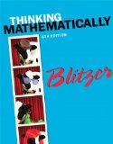 Thinking Mathematically Plus NEW Mylab Math with Pearson EText -- Access Card Package  cover art