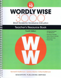 Wordly Wise, Grade 10:  9780838877234 Front Cover