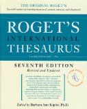 Roget's International Thesaurus, 7e, Thumb Indexed  cover art