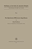 Quotienten-Differenzen-Algorithmus 1957 9783764303235 Front Cover