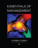 Essentials of Management 9th 2011 9780538478236 Front Cover