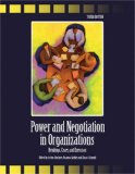 Power and Negotiation in Organizations Readings, Cases, and Exercises cover art
