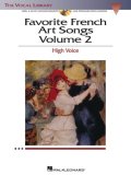 Favorite French Art Songs - High Voice Volume 2 (Book/Online Audio)  cover art