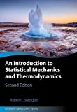 Introduction to Statistical Mechanics and Thermodynamics Second Edition 2nd 9780198853237 Front Cover