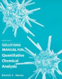 Solution Manual for Quantitative Chemical Analysis  cover art