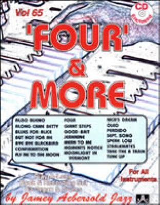 Jamey Aebersold Jazz -- 'Four' and More, Vol 65 For All Instruments, Book and CD  9781562242237 Front Cover