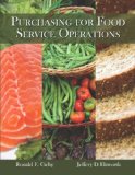 Purchasing for Food Service Operations:  9780133097238 Front Cover
