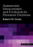 Assessment, Measurement, and Prediction for Personnel Decisions  cover art