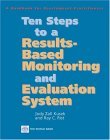 Ten Steps to a Results-Based Monitoring and Evaluation System A Handbook for Development Practitioners cover art