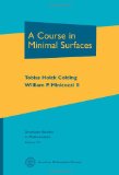 Course in Minimal Surfaces  cover art