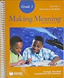 Making Meaning, Second Edition, Teacher's Manual, Grade 3 2nd 9781598927238 Front Cover