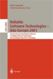 Reliable Software Technologies - Ada-Europe 2001 6th Ada-Europe International Conference on Reliable Software Technologies Leuven, Belgium, May 2001, Proceedings 2001 9783540421238 Front Cover
